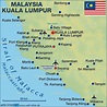 Map of Kuala Lumpur (Region in Malaysia) | Welt-Atlas.de