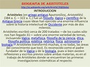 PPT - BIOGRAFIA DE ARISTOTELES es.wikipedia/wiki/Arist%C3%B3teles ...