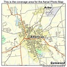Aerial Photography Map of Americus, GA Georgia