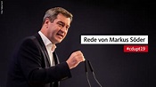 Rede von Markus Söder beim #cdupt19 - YouTube