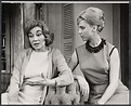Kay Medford and Beverly Bentley in the stage production The Heroine ...