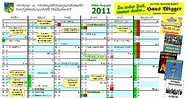 Vereins- und Veranstaltungskalender für 2011 ab sofort erhältlich ...