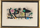 JOAN MIRÓ, colour litograph, printed signature. - Bukowskis