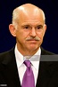 Prime minister of Greece since October 2009. Portrait of 2011. News ...