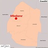 Mbabane Map | Eswatini | Detailed Maps of Mbabane