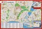 Descarga gratuita del mapa de Hamburgo en PDF