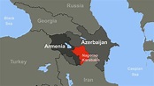 Map Of Armenia And Azerbaijan - World Map