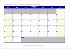 Printable Calendar In Word