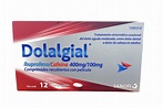 Dolalgial Ibuprofeno/Cafeína 400mg/100mg 12 comprimidos recubiertos con ...