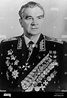 MOSKAU. Im Bild ist ein Foto von Marschall der Sowjetunion Wassili ...