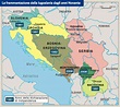 La sanguinosa guerra nella ex Jugoslavia: Situazione attuale