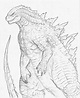 godzilla 2014 full body sketch by GodzillaBrady500 on DeviantArt