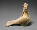 Terracotta statuette of a siren | Greek | Archaic | The Metropolitan ...