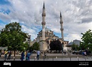 Central Mosque in the Albanian side of the separated town of Mitrovica ...