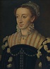 Margarete von Navarra, um 1563 von Jean Clouet: Kunstdruck