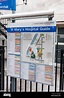 Externe Karte von Str. Marys Krankenhaus in Paddington, London, UK ...