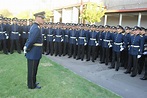 Parade walking-out uniform of officers and cadets of the Chilean Army's ...