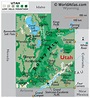 Mapas de Utah - Atlas del Mundo