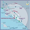 Huntington Beach California Map - Us States On Map