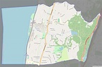 Map of Irvington village, New York