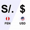 Convert Peruvian Sol to USD dollar today - PEN to USD