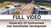 Full Video - University of Environment and Sustainable Development as ...