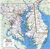 Maryland counties map.Free printable map of Maryland counties and cities