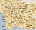Map of Los Angeles California - TravelsMaps.Com