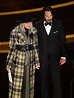 Diane Keaton and Keanu Reeves at the 2020 Oscars | POPSUGAR ...