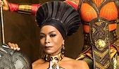 'Black Panther' Preview: Meet Angela Bassett's character Queen Ramonda ...