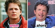 This is what the cast of the movie 'Back to the Future' looks like ...