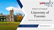 Universidad de Toronto Carreras y Becas – Seeking English