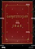 CUBIERTA DE LA CONSTITUCIÓN DE 1845. Ubicación: CONGRESO DE LOS ...
