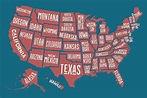 The Singly Landlocked States Of The United States - WorldAtlas