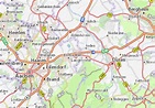 Map of Wuerselen (Germany)