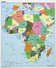Large political map of Africa with capitals - 1984 | Africa | Mapsland ...