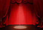 Theater Curtain Curtain Blind Protective Covering Background, Light ...