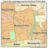 Aerial Photography Map of Moreland Hills, OH Ohio