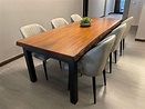 柚木桌板,實木餐桌|一級木客製家俱工廠