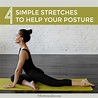 4 Simple Stretches to Help Your Posture - Fit Bottomed Girls