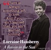 Lorraine Hansberry - A Raisin in the Sun | Literary quotes, Sun quotes ...