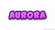 Aurora Logo | Free Name Design Tool from Flaming Text