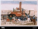 L'exécution de Louis XVI, le 21 janvier 1793 Photo Stock - Alamy