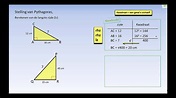 Stelling van Pythagoras II - YouTube