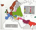 Geographic distribution of Indo-European languages