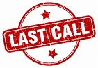 Last Call Stamp. Last Call Round Grunge Sign. Stock Vector ...