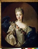 Portrait of Charlotte Aglaé of Orléans, - Pierre Gobert as art print or ...
