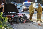 Men face jail time for stealing part of Paul Walker's crashed Porsche ...