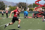 Nate Montana at 49ers' pro day