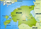 Estland Hauptstadt Karte